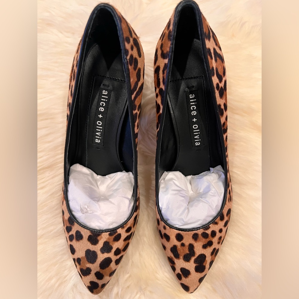 Alice + Olivia Calf Hair Pumps
